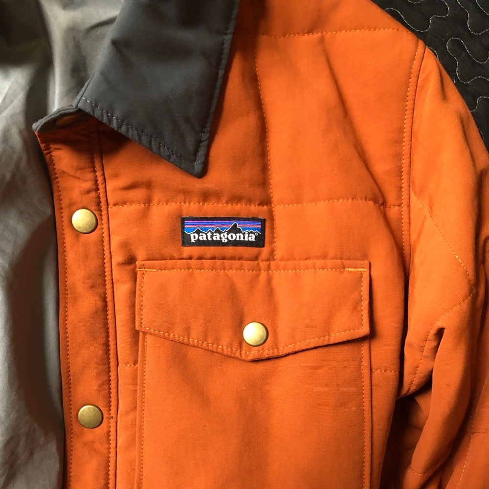 Patagonia Boys XL Orange Jacket